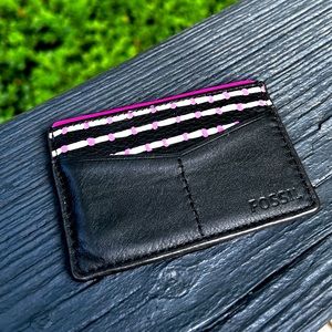 Fossil card holder